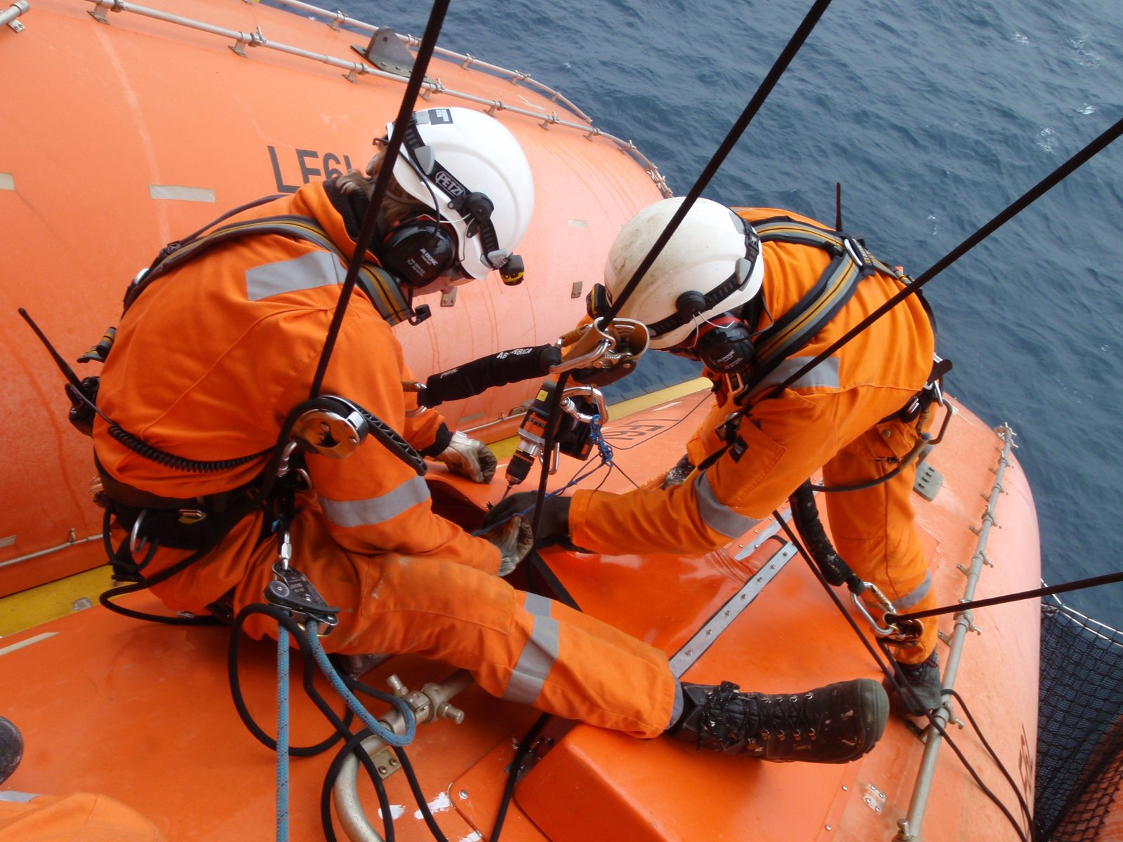 Servicing of Life saving Appliances (Life raft, Life Boat , Rescue Boat)